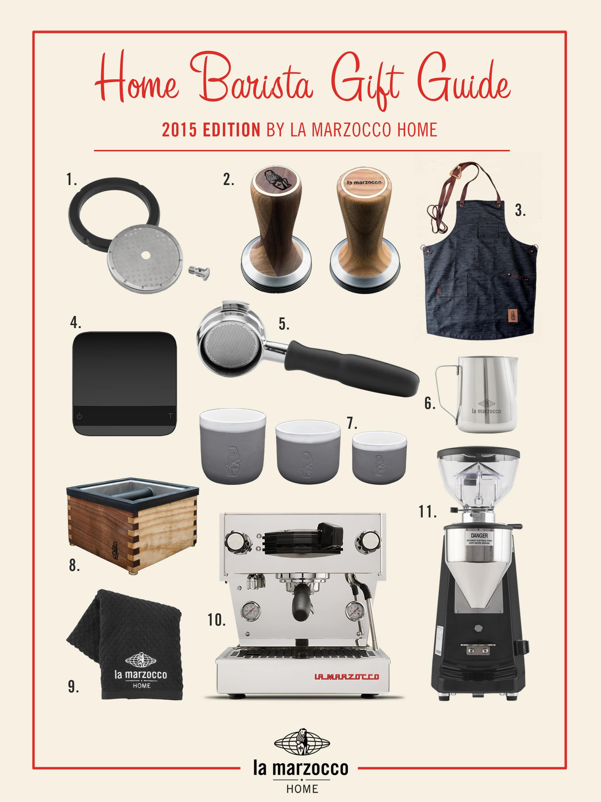 Kit profesional Home Barista. - La Marzocco