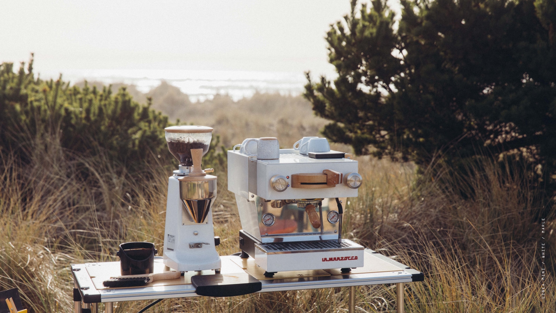 La Marzocco Linea Mini Custom - Wood Espresso Machine