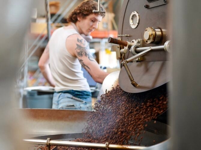 cat & cloud x la marzocco home