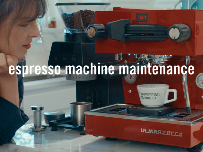 La Marzocco Home Machine Maintenance: Turning Your Machine On, Off, and Keeping It Clean